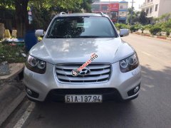 Cần bán xe Hyundai Santa Fe SLX 2011, full options, màu bạc, nhập khẩu