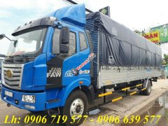 Bán FAW xe tải thùng năm sản xuất 2017, màu xanh lam giá cạnh tranh