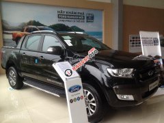 Cần bán Ford Ranger Wildtrak 2.2L AT đời 2017, màu đen, nhập khẩu