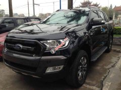 Cần bán xe Ford Ranger Wildtrak 2.2 đời 2017, màu đen, nhập khẩu, 825tr