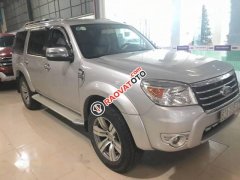 Bán xe Ford Everest 4x2 MT đời 2011, màu bạc, 575tr