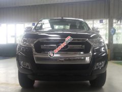 Bán xe Ford Ranger XLT 4x4 MT đời 2017, màu đen, xe nhập giá cạnh tranh, hỗ trợ trả góp