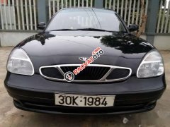 Cần bán lại xe Daewoo Nubira 1.6MT đời 2002, màu đen