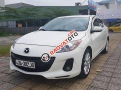 Bán Mazda 3 S, đời 2014, màu trắng số tự động