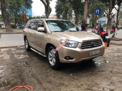Toyota Highlander năm 2007 màu vàng, 725 triệu, xe nhập