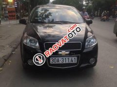 Bán ô tô Chevrolet Aveo MT năm 2014, màu đen