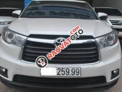 Bán Toyota Highlander LE đời 2011, màu trắng, xe nhập, xe công ty xuất hóa đơn