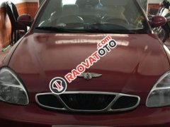 Cần bán lại xe Daewoo Nubira 1.6 MT sản xuất 2002, màu đỏ, giá tốt