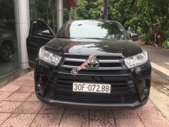 Bán xe Toyota Highlander LE năm 2017, màu đen, nhập khẩu, tên tư nhân