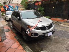 Bán xe Kia Sorento 2.4AT sản xuất năm 2013, màu bạc số tự động