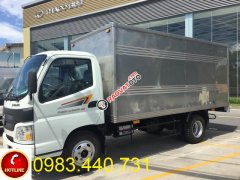 Bán xe Thaco tải Aumark 500A - tải trọng 4,9 tấn - thùng kín 4,28m - LH: 0983.440.731