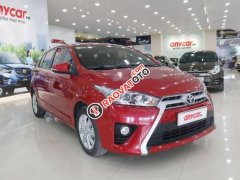 Bán Toyota Yaris 1.3 AT sản xuất năm 2015 màu đỏ, nhập khẩu Thái Lan