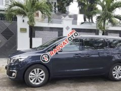 Bán Kia Sedona mode 2016 tự động, máy dầu, bản full nhập khẩu, màu xanh đen