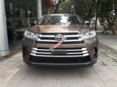 Bán Toyota Highlander đời 2017, màu nâu, nhập khẩu