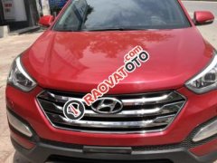 Bán xe cũ Hyundai Santa Fe 2.4 AT đời 2016, màu đỏ