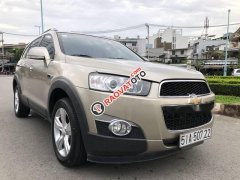 Bán ô tô Chevrolet Captiva LTZ năm sản xuất 2014, màu vàng số tự động, giá 540tr