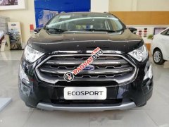 Bán ô tô Ford EcoSport Trend AT năm 2018, màu đen, giá 575tr