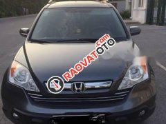 Cần bán gấp Honda CR V 2.4 đời 2008, màu đen, nhập khẩu, giá 440tr