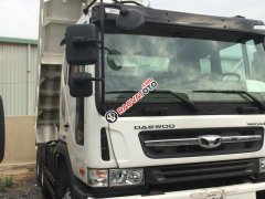 Bán xe ben Daewoo 3 chân, 15 tấn, 10 khối