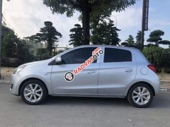 Bán Mitsubishi Mirage MT sản xuất 2015, màu bạc, xe nhập số sàn