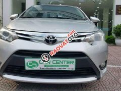 Cần bán lại xe Toyota Vios 1.5G AT 2016, màu bạc, giá tốt