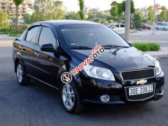 Cần bán gấp Chevrolet Aveo AT sản xuất năm 2016, màu đen, một đời chủ, đăng ký năm 2016