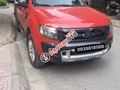 Bán Ford Ranger Wildtrak 3.2L  AT 4X4 sản xuất năm 2014, màu đỏ, xe nhập chính chủ