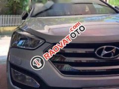 Bán ô tô Hyundai Santa Fe 2.4 AT đời 2014, màu bạc