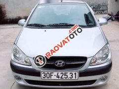 Bán ô tô Hyundai Getz 1.1 sản xuất năm 2009, màu bạc, giá 195tr