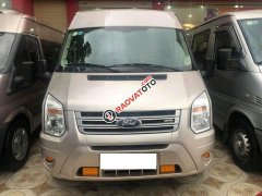 Bán Ford Transit 2.4 bản Mid màu phấn hồng, sản xuất 2017, biển Hà Nội