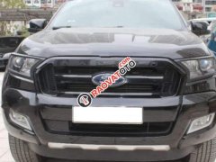 Bán gấp Ford Ranger sản xuất 2016, màu đen, chính chủ
