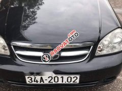 Cần bán Daewoo Lacetti MT đời 2008, màu đen như mới, giá 168tr
