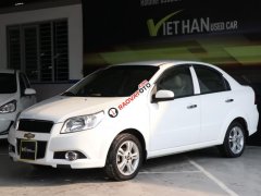 Bán ô tô Chevrolet Aveo 1.5AT 2014, màu trắng