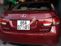 Bán Lexus GS 300 năm sản xuất 2005, màu đỏ, xe nhập 