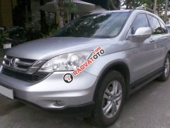 Cần bán xe Honda CR V 2.4 sản xuất 2009, màu bạc, giá chỉ 490 triệu