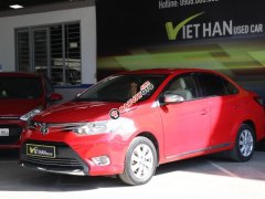 Bán Toyota Vios E 1.5MT sản xuất 2014, màu đỏ