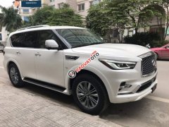 Bán ô tô Infiniti QX80 sản xuất 2018, màu trắng, nhập khẩu nguyên chiếc