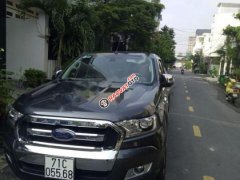 Bán Ford Ranger XLT 2.2L 4x4 MT năm sản xuất 2017, màu đen, xe nhập, số sàn 