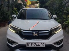 Bán ô tô Honda CR V 2.0 năm sản xuất 2015, màu trắng, bao kiểm tra tại hãng