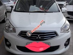 Bán xe Mitsubishi Attrage MT sản xuất 2016, màu trắng, nhập khẩu  