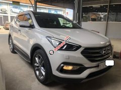 Bán Hyundai Santa Fe 2.4AT 4WD năm 2017, màu trắng số tự động