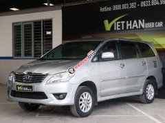 Cần bán Toyota Innova E 2.0MT đời 2013, màu bạc