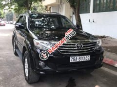 Bán xe Toyota Fortuner 2.7 V 4x4 AT 2014, màu đen, xe nhập 