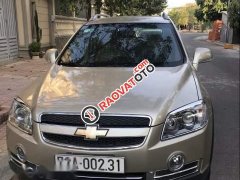 Bán xe Chevrolet Captiva LTZ đời 2011, màu vàng, số tự động