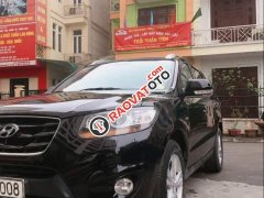 Cần bán Hyundai Santa Fe SLX EVGT 2010, màu đen, nhập khẩu, xe 1 chủ sử dụng từ mới nguyên bản