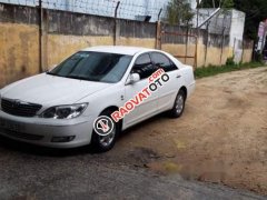 Bán Toyota Camry 2.4 năm 2003, màu trắng số sàn, 350tr