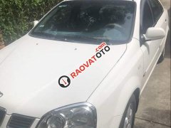 Bán ô tô Daewoo Lacetti MT sản xuất năm 2004, màu trắng, nội thất zin nguyên bản