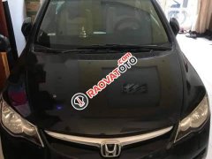 Cần bán Honda Civic MT đời 2008, màu đen, xe nhập