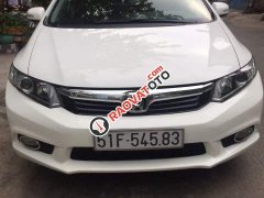 Bán Honda Civic 2.0 AT 2013, màu trắng, nhập khẩu  