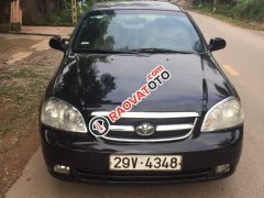 Cần bán gấp Daewoo Lacetti MT năm 2004, màu đen, xe rất đẹp